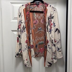 Angie Multicolor Floral Cardigan